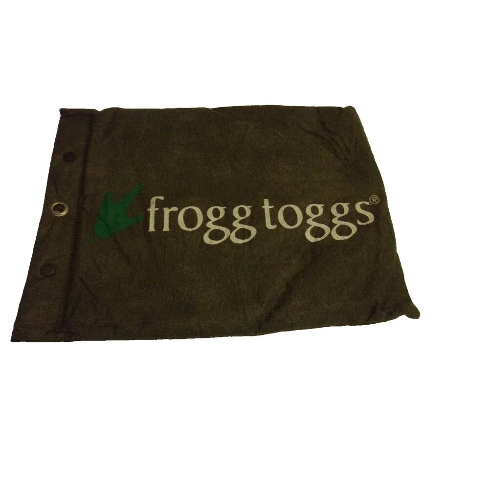 Frogg Toggs Gray Rain Jacket Sz. M/L Polypropylene Lightweight Motorcycle Mens